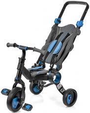 Детский трехколесный велосипед Galileo Strollcycle Black Синий, от 10 до 36 месяцев, до 25 кг (GB-1002-B)